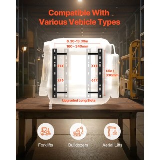 VEVOR Ρυθμιζόμενο Κάθισμα Κλαρκ & Τρακτέρ με Ζώνη Ασφαλείας & Προσκ... VEVOR Ρυθμιζόμενο Κάθισμα Κλαρκ & Τρακτέρ με Ζώνη Ασφαλείας & Προσκ...