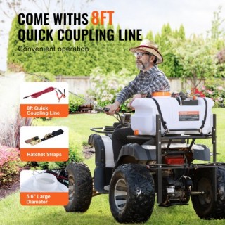 VEVOR Ψεκαστήρας ATV 60 Λ/15.9 Γαλ ATV/UTV Ψεκαστήρας Σημείου με Μπ... VEVOR Ψεκαστήρας ATV 60 Λ/15.9 Γαλ ATV/UTV Ψεκαστήρας Σημείου με Μπ...