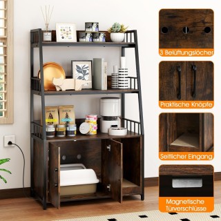 Costway Γατόσπιτο με Ενσωματωμένη Βιβλιοθήκη και Σταθμό Φόρτισης, ... Costway Γατόσπιτο με Ενσωματωμένη Βιβλιοθήκη και Σταθμό Φόρτισης, ...