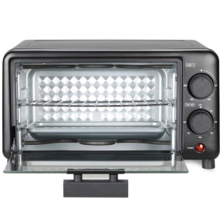 BAKAJI Ηλεκτρικός Φούρνος 10 Λίτρων, Ισχύς 800W, Ρυθμιζόμενη Θερμοκ...