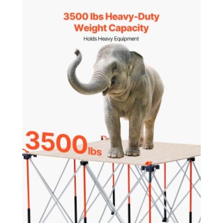 VEVOR Φορητή Πτυσσόμενη Βάση Εργασίας 1589 kg BXSGZTPPSL4FOJFJN001V0