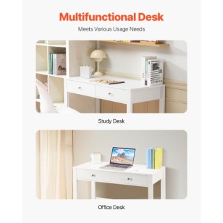 VEVOR Παιδικό Γραφείο με Συρτάρια Λευκό ETBMSZZFXXCWZES3L001V0 VEVOR Παιδικό Γραφείο με Συρτάρια Λευκό ETBMSZZFXXCWZES3L001V0