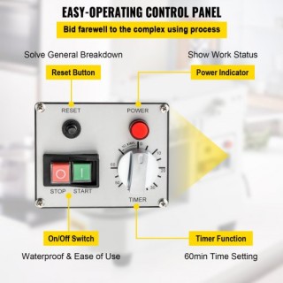 Επαγγελματικό Μίξερ Ζύμης VEVOR με 8.5Qt Ανοξείδωτο Κάδο ZXSPJBJ8L... Επαγγελματικό Μίξερ Ζύμης VEVOR με 8.5Qt Ανοξείδωτο Κάδο ZXSPJBJ8L...