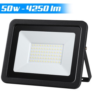 BAKAJI Υψηλής Φωτεινότητας Slim LED Εξωτερικός Προβολέας 50W, 4250l... BAKAJI Υψηλής Φωτεινότητας Slim LED Εξωτερικός Προβολέας 50W, 4250l...