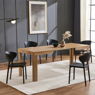 Shally Dogan Επεκτεινόμενο Τραπέζι Φαγητού έως 6 Θέσεων 120-200cm Δ... Shally Dogan Επεκτεινόμενο Τραπέζι Φαγητού έως 6 Θέσεων 120-200cm Δ...