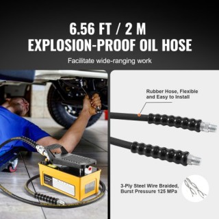 VEVOR  Αεροϋδραυλική Αντλία Ποδιού 10,000 PSI για Μηχανήματα Πλαισί...