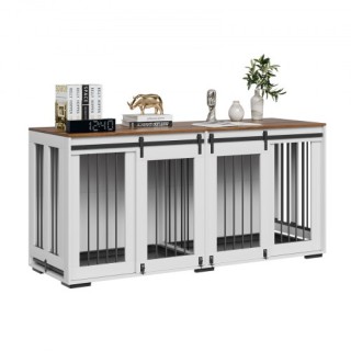 VEVOR Έπιπλο Κλουβί Σκύλου 72 Ξύλινο Εσωτερικού Χώρου με Δίσκο Βαρέ... VEVOR Έπιπλο Κλουβί Σκύλου 72 Ξύλινο Εσωτερικού Χώρου με Δίσκο Βαρέ...