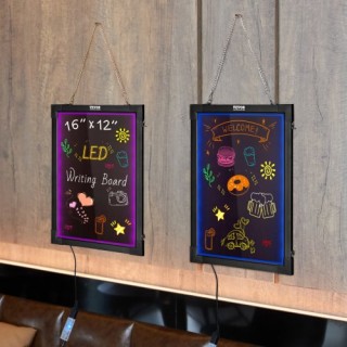 Πίνακας Μηνυμάτων LED VEVOR 16x12 Φωτιζόμενος Γράψιμο & Σβήσιμο  LE...