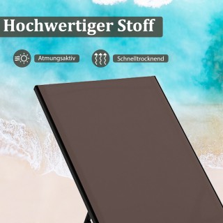 Costway Ξαπλώστρα Κήπου με Ρόδες & Πλαϊνό Τραπέζι, Ρυθμιζόμενη Πλάτ... Costway Ξαπλώστρα Κήπου με Ρόδες & Πλαϊνό Τραπέζι, Ρυθμιζόμενη Πλάτ...