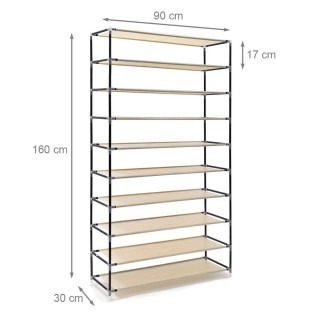 BAKAJI Παπουτσοθήκη Εξοικονόμησης Χώρου 10 Ραφιών 45 Ζευγάρια Ράφι... BAKAJI Παπουτσοθήκη Εξοικονόμησης Χώρου 10 Ραφιών 45 Ζευγάρια Ράφι...