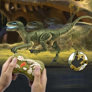 BAKAJI Τηλεκατευθυνόμενο Παιχνίδι Δεινόσαυρος Βελοσιράπτορας Επαναφ... BAKAJI Τηλεκατευθυνόμενο Παιχνίδι Δεινόσαυρος Βελοσιράπτορας Επαναφ...