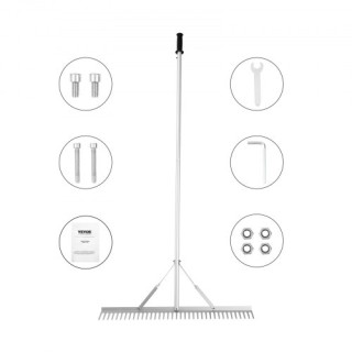 VEVOR Τσουγκράνα Αλουμινίου Πολλαπλών Χρήσεων 91,5 εκ και Κοντάρι ... VEVOR Τσουγκράνα Αλουμινίου Πολλαπλών Χρήσεων 91,5 εκ και Κοντάρι ...