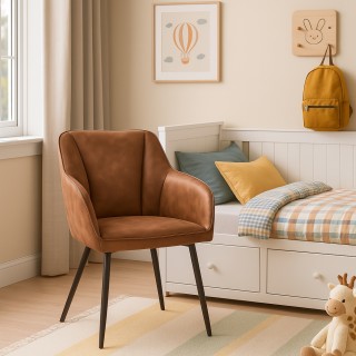 Shally Dogan Εργονομική Καρέκλα σε Υφή Μικροϊνών με Μεταλλικά Πόδια... Shally Dogan Εργονομική Καρέκλα σε Υφή Μικροϊνών με Μεταλλικά Πόδια...