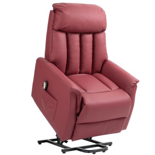 HOMCOM Πολυθρόνα Χαλάρωσης Ανακλινόμενη Ηλεκτρική με Τηλεχειριστήρι... HOMCOM Πολυθρόνα Χαλάρωσης Ανακλινόμενη Ηλεκτρική με Τηλεχειριστήρι...