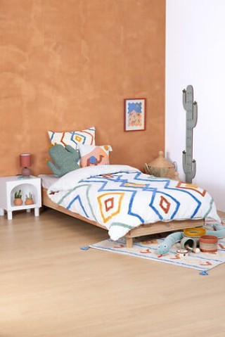 Ξύλινο Παιδικό Κομοδίνο με 1 Ράφι 40 x 32 x 42 cm Λευκό 205819 Atmo... Ξύλινο Παιδικό Κομοδίνο με 1 Ράφι 40 x 32 x 42 cm Λευκό 205819 Atmo...