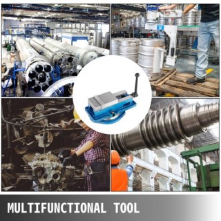 Αντιστρεπτό Μέγγενη Ακριβείας VEVOR 4 με Περιστρεφόμενη Βάση 360° γ...