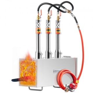 VEVOR Φορητός Προπάνιος Φούρνος 3 Καυστήρες Σιδηρουργίας 2600°C Μα... VEVOR Φορητός Προπάνιος Φούρνος 3 Καυστήρες Σιδηρουργίας 2600°C Μα...