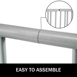 VEVOR Βάση Ποδηλάτων 10 Θέσεων, Διπλής Όψης, 1.5μ, Ατσάλινη Κατασκε...