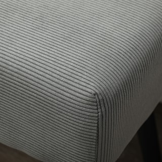 HOMCOM Πάγκος από Βελουτέ Ύφασμα και Ατσάλι 100x36x45 εκ. σε Γκρι Χ... HOMCOM Πάγκος από Βελουτέ Ύφασμα και Ατσάλι 100x36x45 εκ. σε Γκρι Χ...