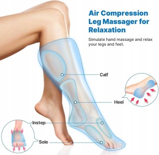 Renpho Σύστημα Μασάζ Ποδιών & Γαμπών με Συμπίεση Αέρα Air Compressi... Renpho Σύστημα Μασάζ Ποδιών & Γαμπών με Συμπίεση Αέρα Air Compressi...