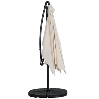 BAKAJI Ομπρέλα Κήπου με Πλευρικό Πάσσαλο Κάλυμμα από Πολυεστέρα Εκ... BAKAJI Ομπρέλα Κήπου με Πλευρικό Πάσσαλο Κάλυμμα από Πολυεστέρα Εκ...