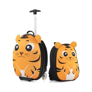 Costway Σετ Βαλίτσας & Σακιδίου Πλάτης για Παιδιά - Ανθεκτικό & Ελ... Costway Σετ Βαλίτσας & Σακιδίου Πλάτης για Παιδιά - Ανθεκτικό & Ελ...