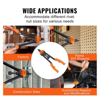 VEVOR Εργαλείο Ροδέλας, Σετ Εργαλείων 16” με 13 Τεμάχια Μετρικά και... VEVOR Εργαλείο Ροδέλας, Σετ Εργαλείων 16” με 13 Τεμάχια Μετρικά και...