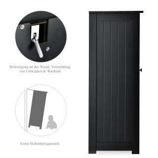 Costway  Πολυλειτουργικό Ντουλάπι Αποθήκευσης με 3 Συρτάρια και Ρυθ...