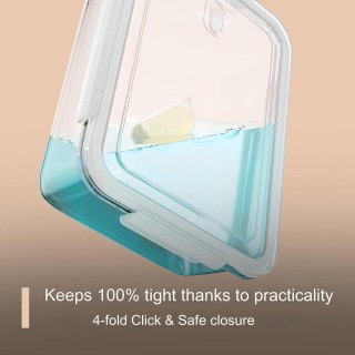 Σετ 2 Γυάλινα Δοχεία Φαγητού 1.04L με Καπάκια C-FHD4024G CLASSBACH Σετ 2 Γυάλινα Δοχεία Φαγητού 1.04L με Καπάκια C-FHD4024G CLASSBACH