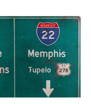 Διακοσμητική Μεταλλική Πινακίδα Vintage 57,5x43cm HOUSE OF VINTAGE ...