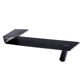 Galileo Ανοξείδωτος Γάντζος για Ντους με Λαστιχένια Βάση 32x18 cm Μ...