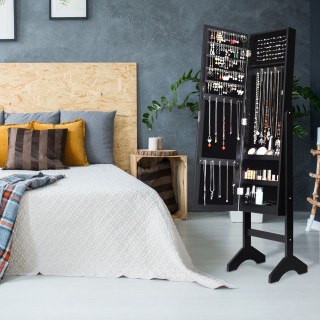 Costway Πολυτελής Καθρέπτης-Κοσμηματοθήκη με Ρυθμιζόμενη Κλίση και... Costway Πολυτελής Καθρέπτης-Κοσμηματοθήκη με Ρυθμιζόμενη Κλίση και...