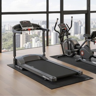 VEVOR Χαλάκι Διαδρόμου για Χαλί 4mm 900x2000mm Εξοπλισμός Άσκησης J...