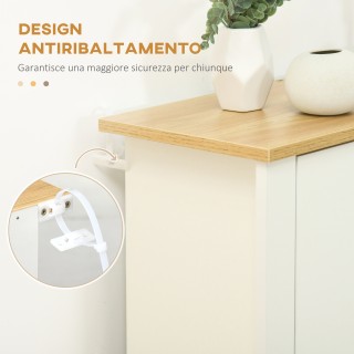 HOMCOM Λεπτή Σκαρπιέρα για 18 Ζευγάρια Παπουτσιών, 3 Συρτάρια με 2 ... HOMCOM Λεπτή Σκαρπιέρα για 18 Ζευγάρια Παπουτσιών, 3 Συρτάρια με 2 ...