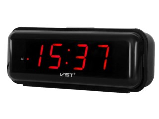 Verk Group Ηλεκτρονικό Ξυπνητήρι LED 24ώρης Λειτουργίας με Ξυπνητήρ...