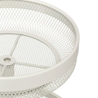 Μεταλλικό Καλάθι Φρούτων με 2 Διαμερίσματα 30 x 31 cm Μπεζ 189979A ...