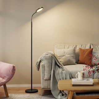 HOMCOM Λαμπτήρας Δαπέδου LED με Τηλεχειριστήριο, Περιστρεφόμενη Κεφ... HOMCOM Λαμπτήρας Δαπέδου LED με Τηλεχειριστήριο, Περιστρεφόμενη Κεφ...