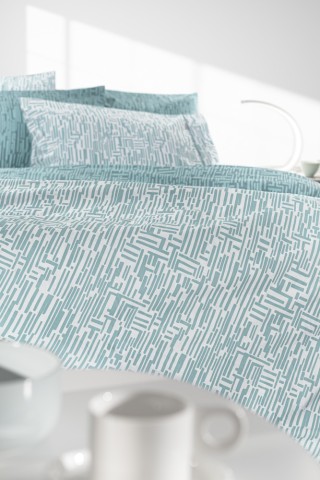 Guy Laroche Σετ 4τμχ Σεντόνια Cuba Cement με Λάστιχο 170x200+32 - 1...