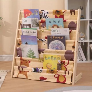 BAKAJI Παιδική Βιβλιοθήκη Ραφιέρα 6 Ραφιών Εκθετήριο για Παιδικό Δ... BAKAJI Παιδική Βιβλιοθήκη Ραφιέρα 6 Ραφιών Εκθετήριο για Παιδικό Δ...