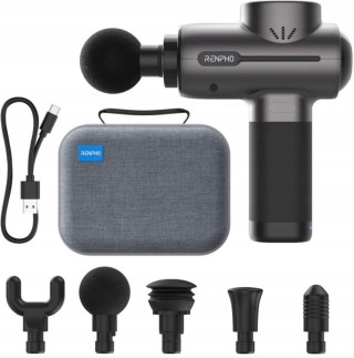 Renpho Πιστόλι Μασάζ Κρουστικής Θεραπείας για Αυχένα, Πλάτη & Μυϊκή...