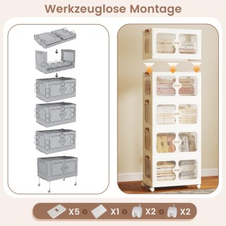 Πλαστικός Αποθηκευτικός Κάδος 265L με Διαφανείς Πόρτες, Ρόδες και Μ... Πλαστικός Αποθηκευτικός Κάδος 265L με Διαφανείς Πόρτες, Ρόδες και Μ...