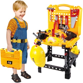 BAKAJI Μετατρέψιμο Πάγκος Εργαλείων Παιχνιδιών Για Παιδιά σε Βαλιτσ... BAKAJI Μετατρέψιμο Πάγκος Εργαλείων Παιχνιδιών Για Παιδιά σε Βαλιτσ...