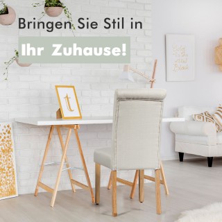 Costway Σετ 2 Αναπαυτική Καρέκλα Τραπεζαρίας με Ψηλή Πλάτη - 50x60... Costway Σετ 2 Αναπαυτική Καρέκλα Τραπεζαρίας με Ψηλή Πλάτη - 50x60...