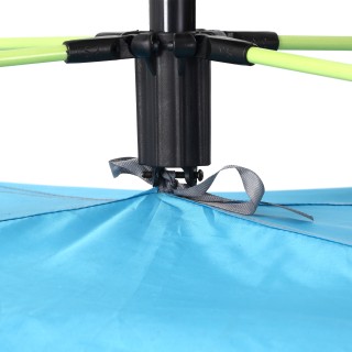 Outsunny Αναδυόμενη Σκηνή Παραλίας με Πόρτα με Φερμουάρ, από Πολυεσ... Outsunny Αναδυόμενη Σκηνή Παραλίας με Πόρτα με Φερμουάρ, από Πολυεσ...