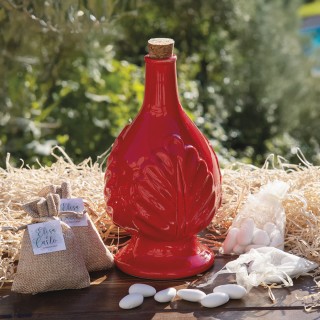 Villa DEste  Δοχείο λαδιού Pumo Pugliese από κεραμικό, 876 ml Tradi...