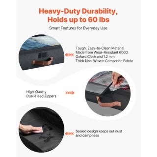 VEVOR ΒΕVOR Αποθηκευτικός Χώρος Κάτω από το Κρεβάτι με Ρόδες 36x18.... VEVOR ΒΕVOR Αποθηκευτικός Χώρος Κάτω από το Κρεβάτι με Ρόδες 36x18....