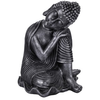 Galileo Διακοσμητικό άγαλμα Διαλογισμού Βούδα σε πολυρεζίνη 12x11,3...