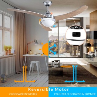 BAKAJI Ανεμιστήρας Οροφής 3 Ξύλινες Λεπίδες με Λάμπα και Τηλεχειρι... BAKAJI Ανεμιστήρας Οροφής 3 Ξύλινες Λεπίδες με Λάμπα και Τηλεχειρι...