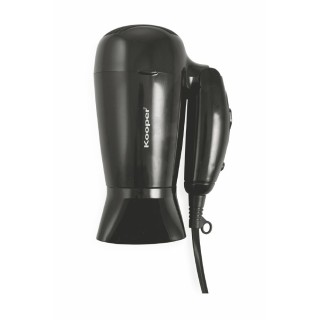 Kooper Πτυσσόμενο πιστολάκι ταξιδιού 2 ταχυτήτων 1200 W μαύρο Koope...