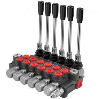 VEVOR Υδραυλική Βαλβίδα Κατεύθυνσης 6 Σπoυλ, 11 GPM, 3600 PSI για ... VEVOR Υδραυλική Βαλβίδα Κατεύθυνσης 6 Σπoυλ, 11 GPM, 3600 PSI για ...